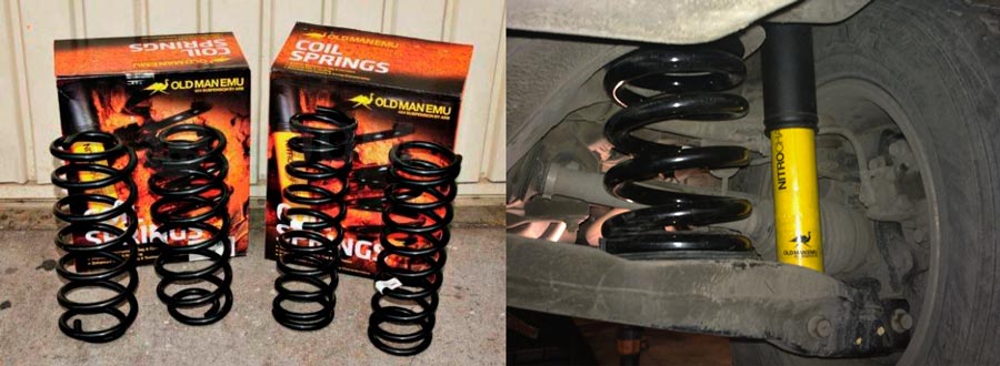 Посилені пружини Old Man Emu на Toyota Land Cruiser 200 Посилені пружини Old Man Emu на Toyota Land Cruiser 200 купити в Україні ціна