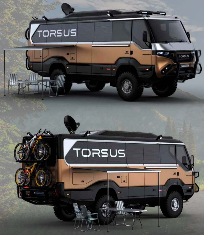 Версія автобуса Praetorian для подорожей купити товари для туризму в Україні ціна