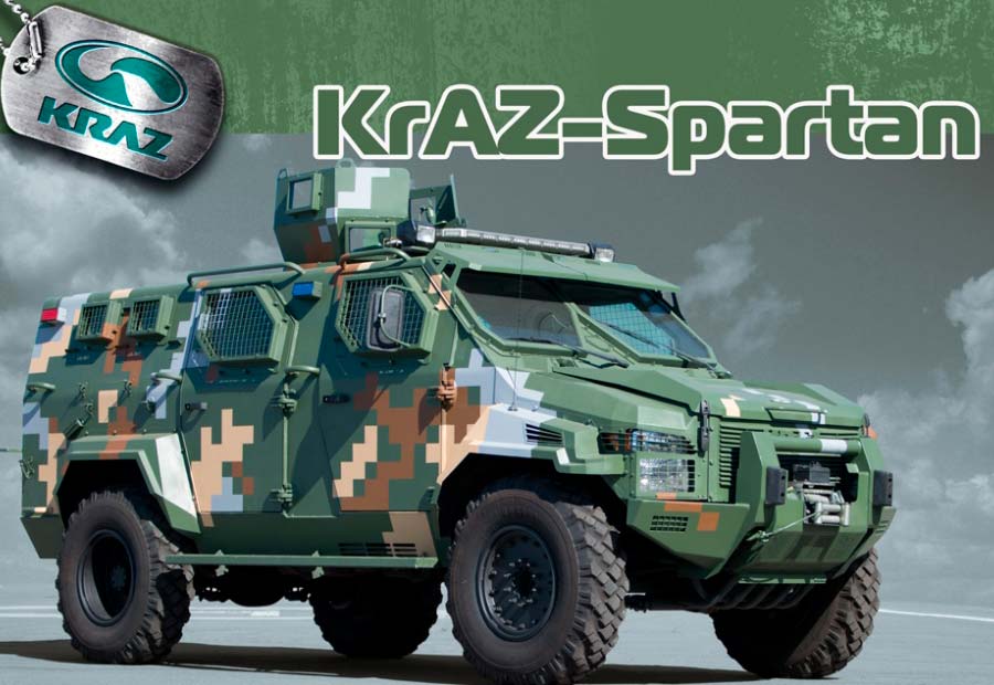 Бронетранспортер «Спартан» від КрАЗ Бронетранспортер «Спартан» від КрАЗ купити тюнінг в Україні з доставкою вартість