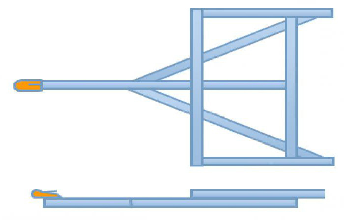 Купить дышла для прицепа в Украине