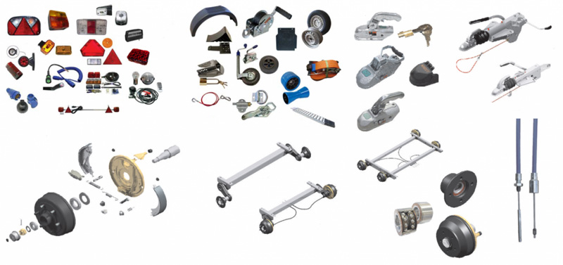 Купить аксессуары для прицепа в Украине