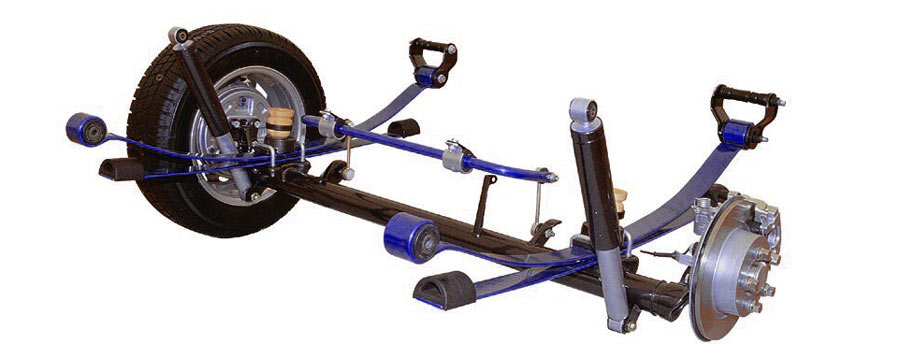 Будова ресорної підвіски Запчастини для підвіски ресори сережки, проставки, кріплення купити в Україні