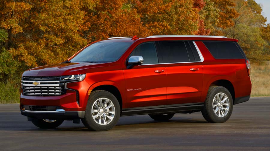 Второй самый большой серийный внедорожник в мире Chevrolet Suburban аксессуары Украина цена