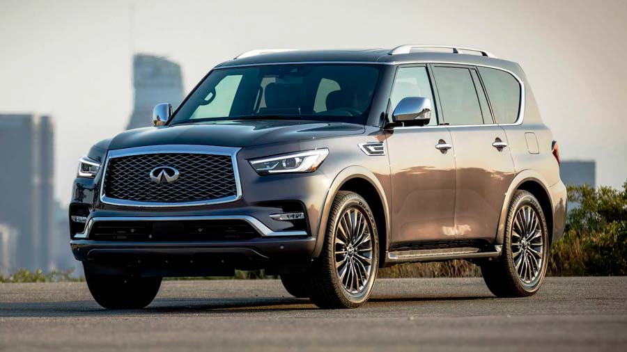 Огромный японский джип Infiniti QX80 аксессуары в Украине купить оригинал