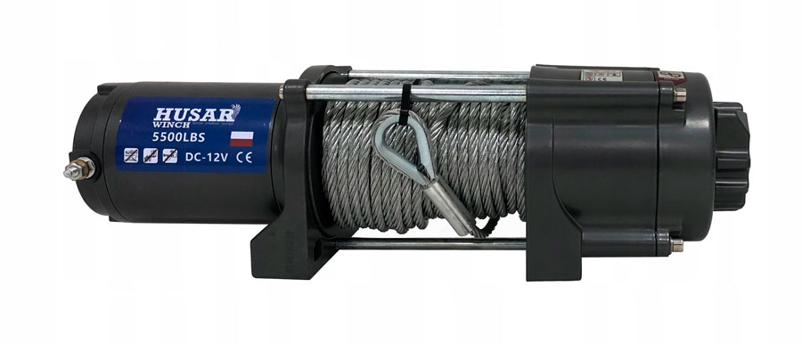Автомобільна лебідка Husar 5500 Автомобільна лебідка Husar 5500 купити в Україні з доставкою ціна