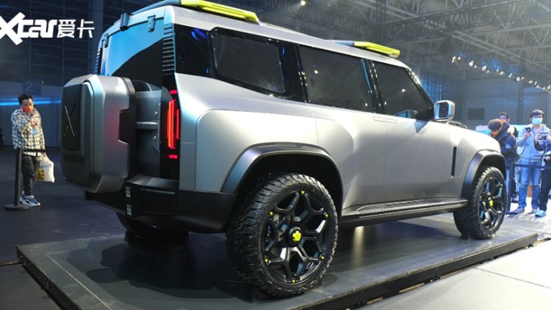 Зовнішній вигляд позашляховика Jetour T-X 2022 Зовнішній вигляд позашляховика Jetour T-X 2022 купити в Україні ціна аксуссуари