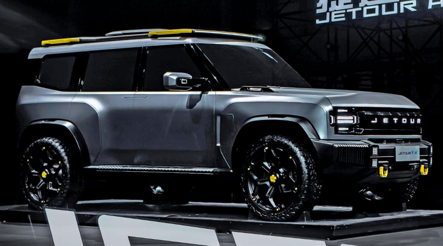 Дизайн китайського позашляховика Jetour 2022 Дизайн китайського позашляховика Jetour 2022 купити в Україні ціна тюнінг аксессуари