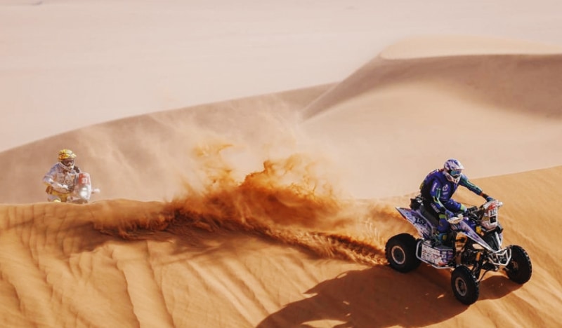 Победитель ралли Дакар 2022 среди квадроциклов запчасти украина тюнинг купить лебедку