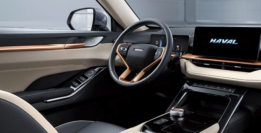 Интерьер внедорожника Haval H6 GT Интерьер внедорожника Haval H6 GT купить в Украине презентация цена база