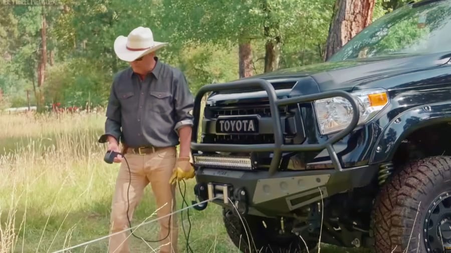 Лебідка для Тойота Тундра Кевіна Костнера Лебідка для Тойота Тундра купити в Україні ціна оригіналу Варн Драгон Вінч