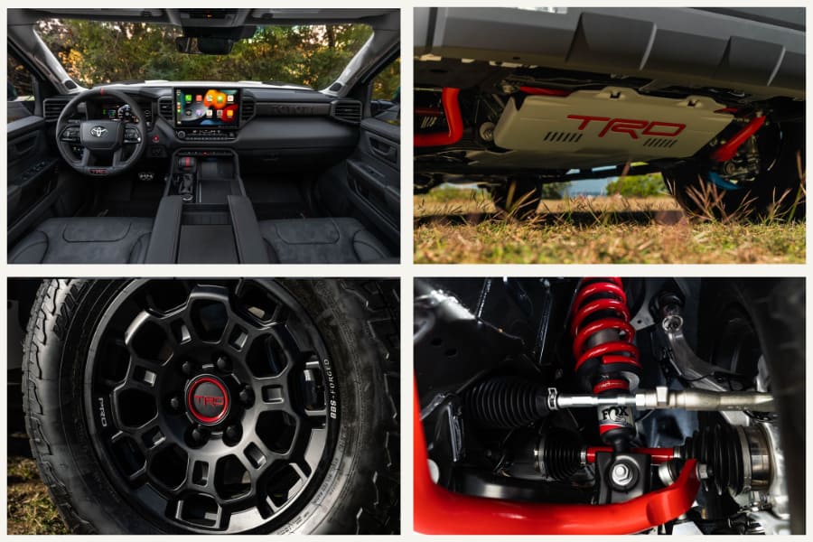 Оффроуд версия Toyota Sequoia 2023 TRD Pro Оффроуд версия Toyota Sequoia 2023 TRD Pro тюнинг для безлорожья Украина купить