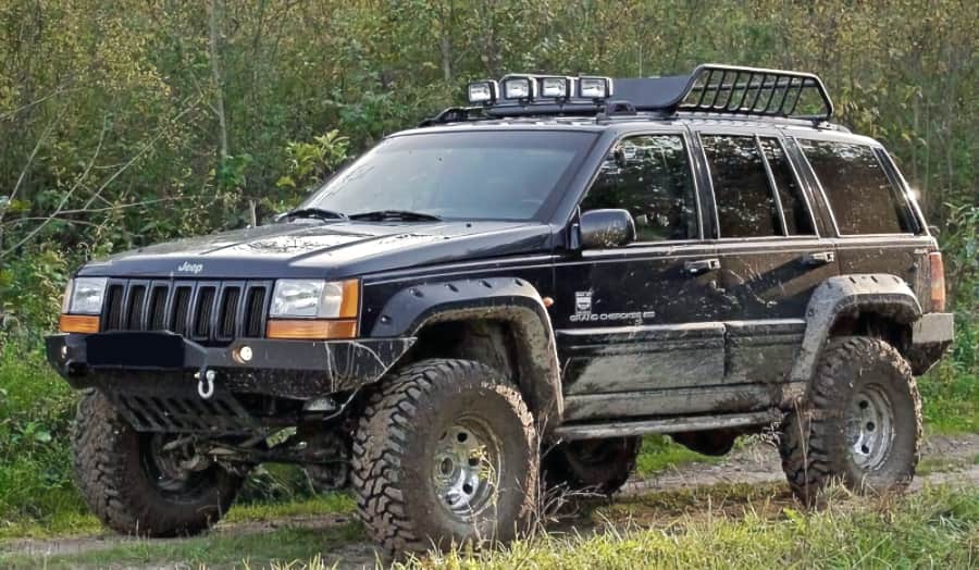 Тюнінгований Джип Гранд Чероки для бездоріжжя купити запчастини аксесуари Україна ціна Київ Харків з доставкою