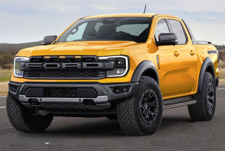 Новий заряджений пікап Ford Ranger Raptor 2022 купити тюнінг запчастини Україна оригінал ціна