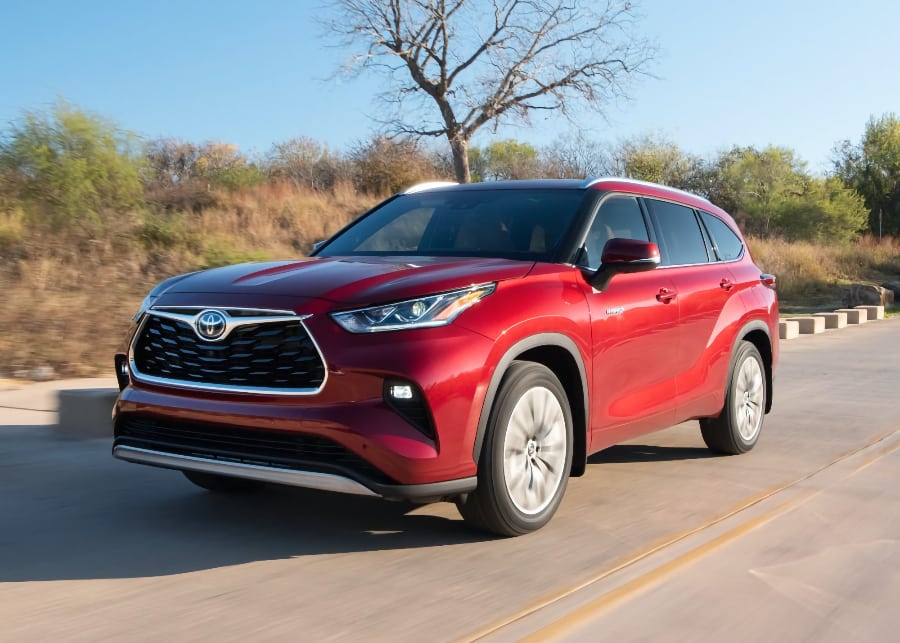 Внешний вид Toyota Highlander 2023 купить аксуссуары в Украине цена с доставкой