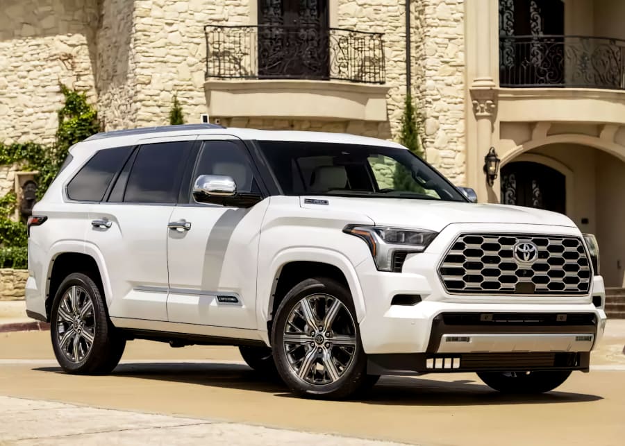 Первый взгляд на Toyota Sequoia 2023 Первый взгляд на Toyota Sequoia 2023 купить аксессуары в Украине цена