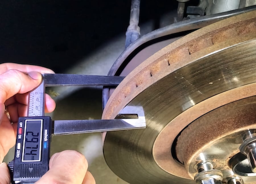 Чим виміряти товщину гальмівного диска Чим виміряти товщину гальмівного диска ціна Україна купити
