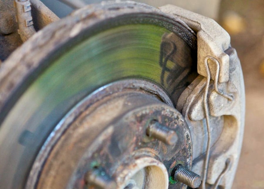 Зношений гальмівний диск Зношений гальмівний диск купити в Києві ціна Україна