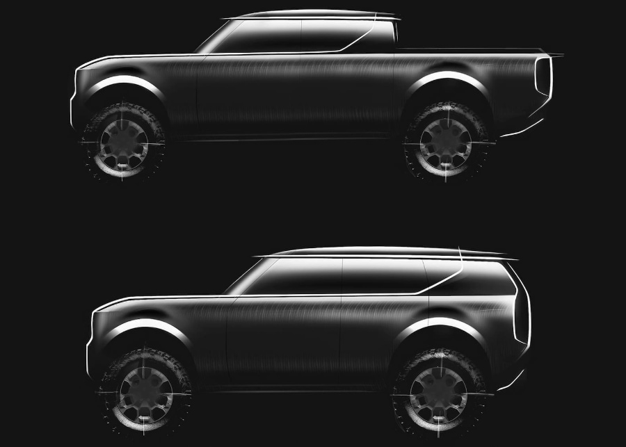 Дизайн будущих электрических внедорожников Scout купить усиленную подвеску для внедорожника Украина Киев цена