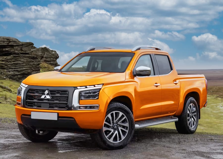 Рендер Mitsubishi L200 2023 Mitsubishi L200 2023 купити тюнінг для бездоріжжя Україна Київ ціна