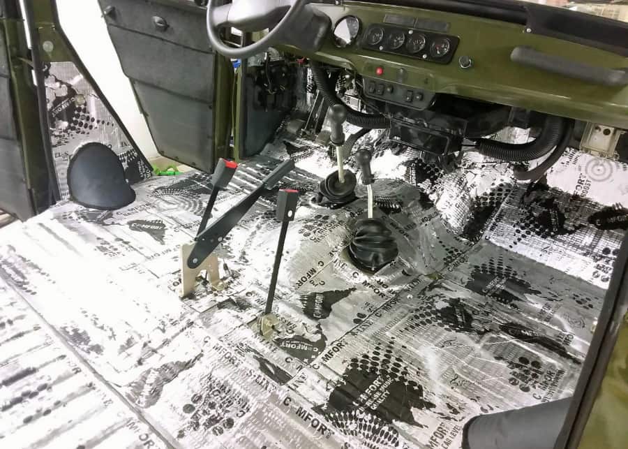 Шумоізоляція УАЗ 469 Шумоізоляція УАЗ 469 дешево в Украине тюнінг