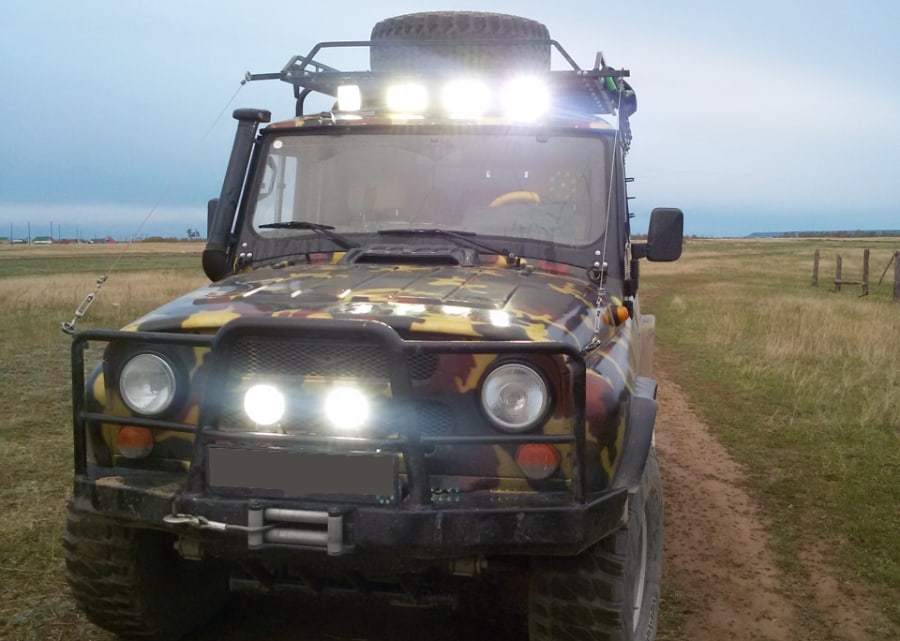 Дополнительная оптика на УАЗ 469 купить в Украине