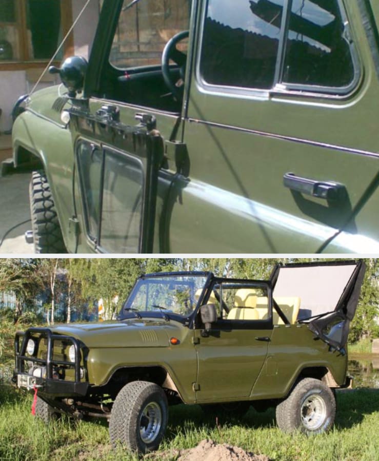 Откидные окна на УАЗ 469 тюнинг купить Украина Киев цена тюнинг