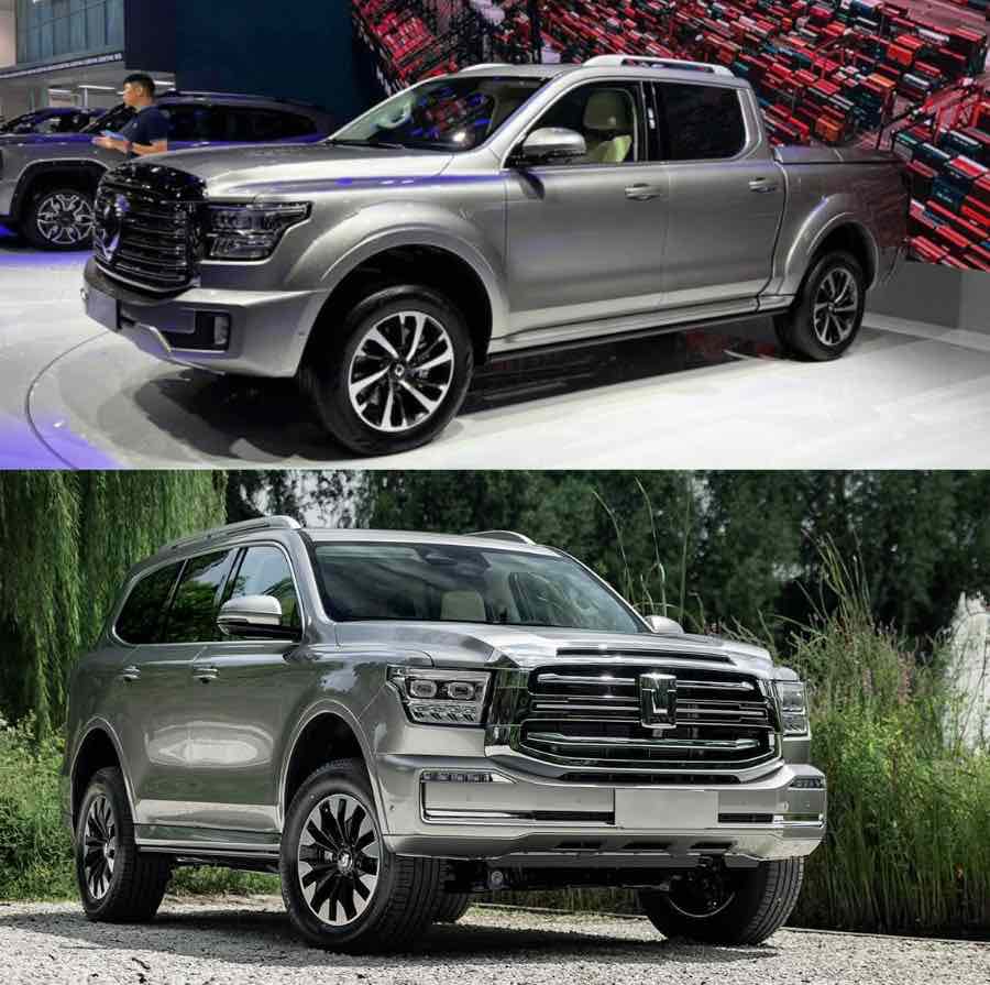 Shanhai Poer 2023 та Tank 500 у порівнянні аксесуари для пікапів Україна купити