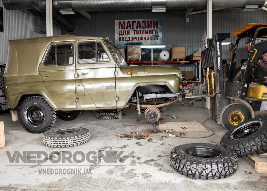 купить в Украине цена Киев Усиленные запчасти УАЗ 469 купить в Украине цена