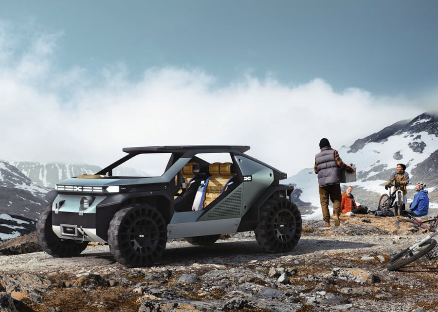 Новый концепт от Renault 2023 купить запчасти для внедорожников