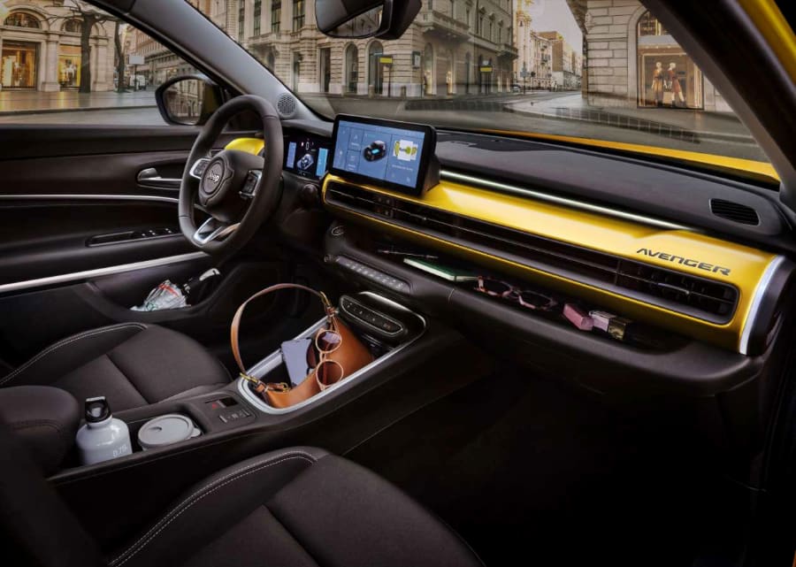 Інтер'єр Jeep Avenger Інтер'єр Jeep Avenger купити аксесуари для кросовера ціна оригінал