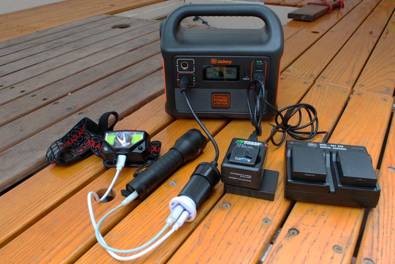 Зарядні станції JACKERY для дому та польових умов