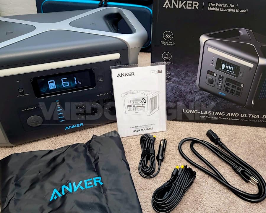 Комплектація зарядної станції Anker 757 Комплектація зарядної станції Anker 757 купити в Україні купити офіційно