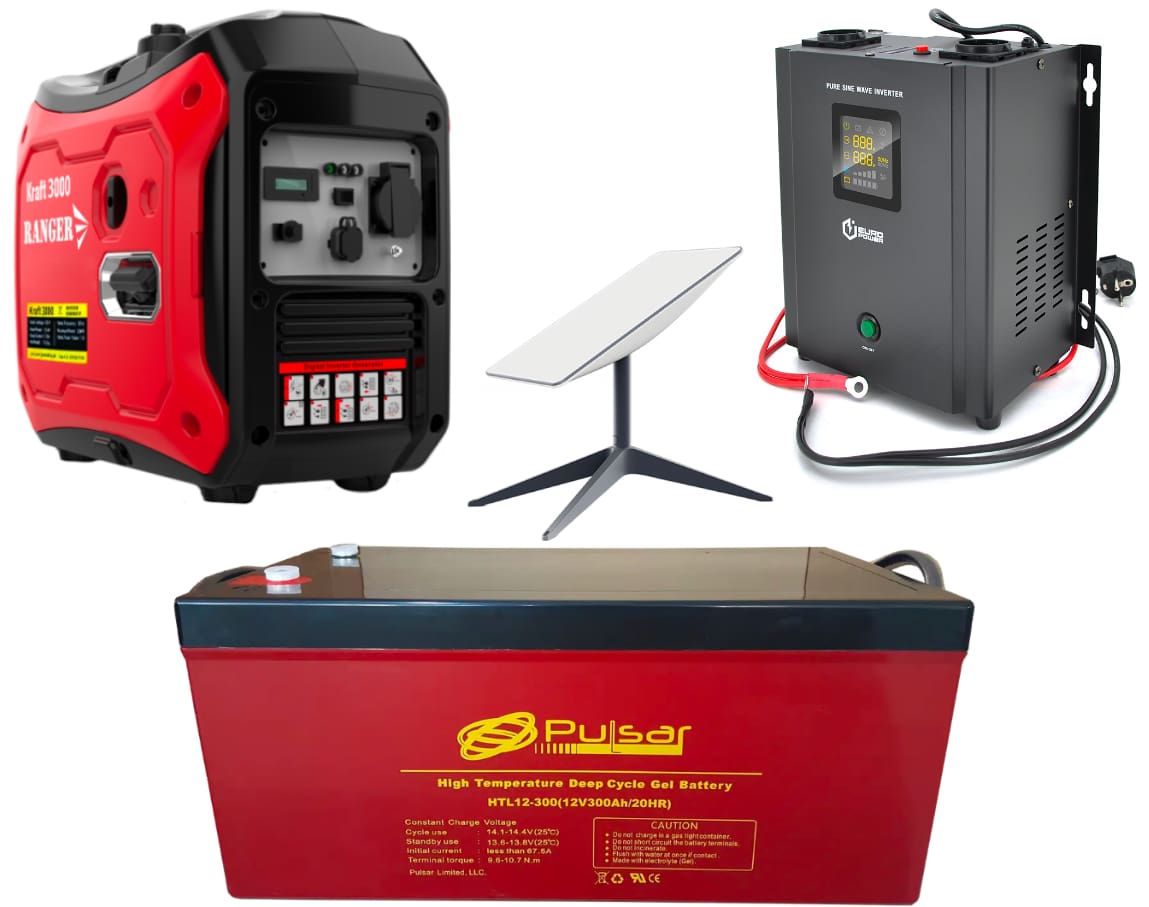 Надежный вариант автономного офиса и дома купить ИБП и аккумулятор гелевый в Украине цена