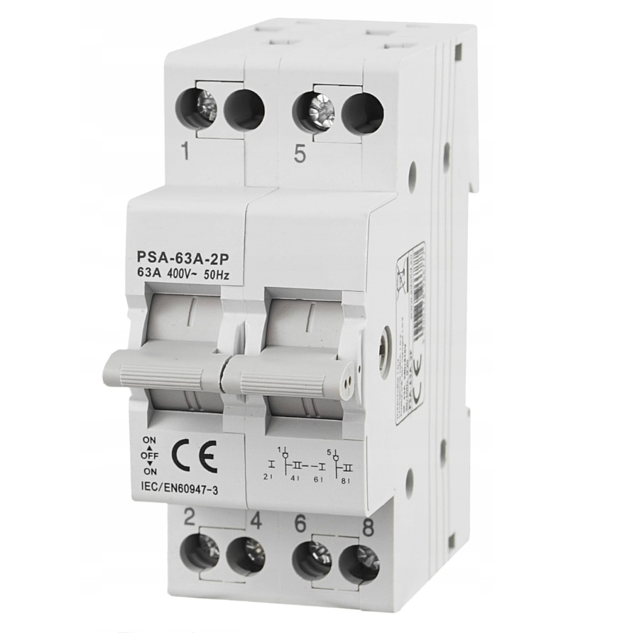 Переключатель &laquo;сеть - генератор&raquo; для генератора купить в интернет-магазине Vnedorognik в наличии цена