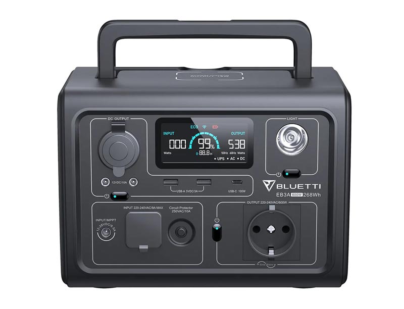 Купить аккумулятор с розеткой 220В Bluetti EB3A по цене в Украине Киеве