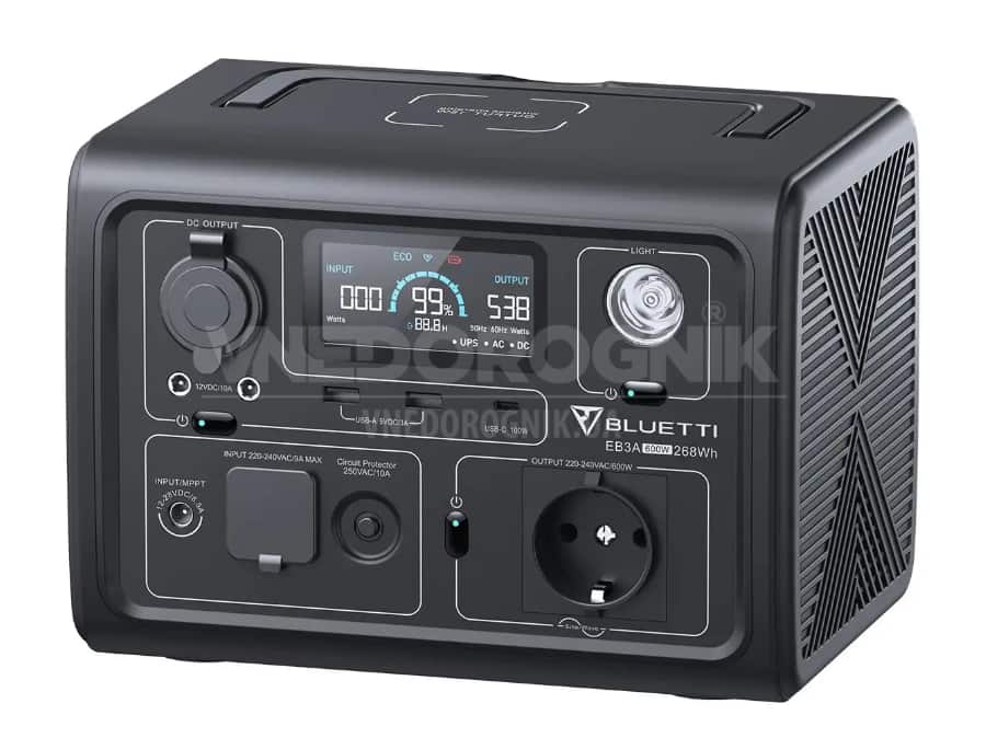 Зарядна станція Bluetti EB3A купити в Україні ціна оригінал