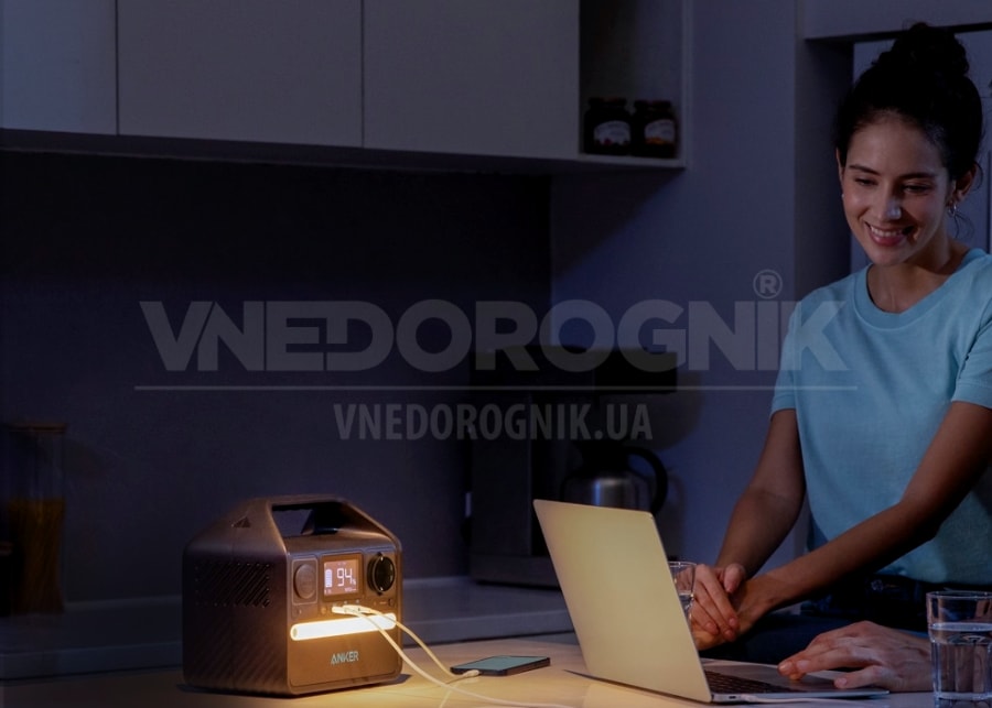 Ліхтарик у повербанку як увімкнути купити в Україні ціна оригінал замовити