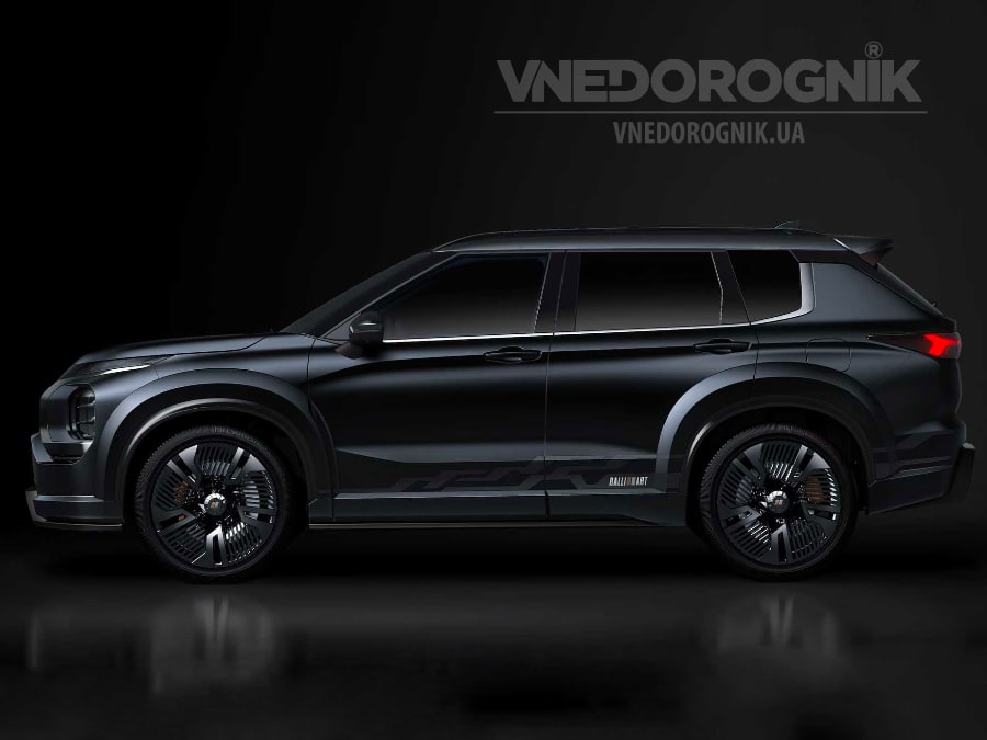 Mitsubishi Outlander Ralliart Mitsubishi Outlander купить тюнинг запчасти Украина цена