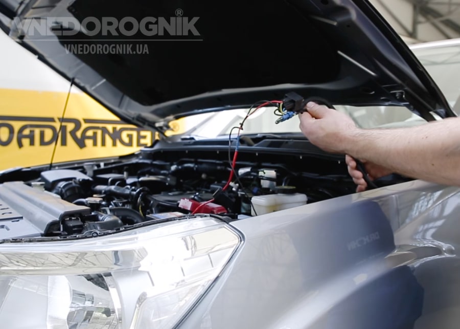 Підключення дротів для кунга