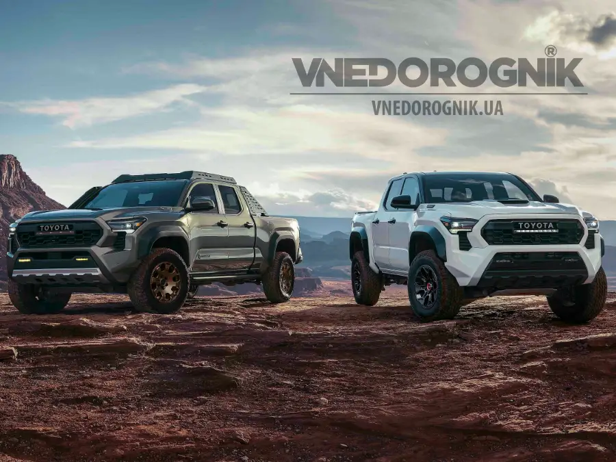 Toyota Tacoma TRD Pro vs Trailhunter Toyota Tacoma TRD Pro vs Trailhunter купити запчастини ціна тюнінг