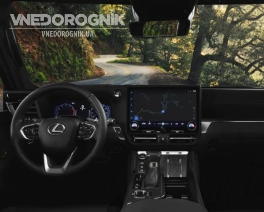 Интерьер Lexus GX 2024