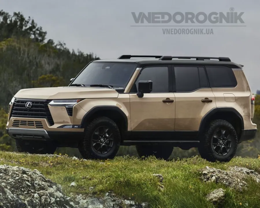 Габариты Lexus GX 2023 года