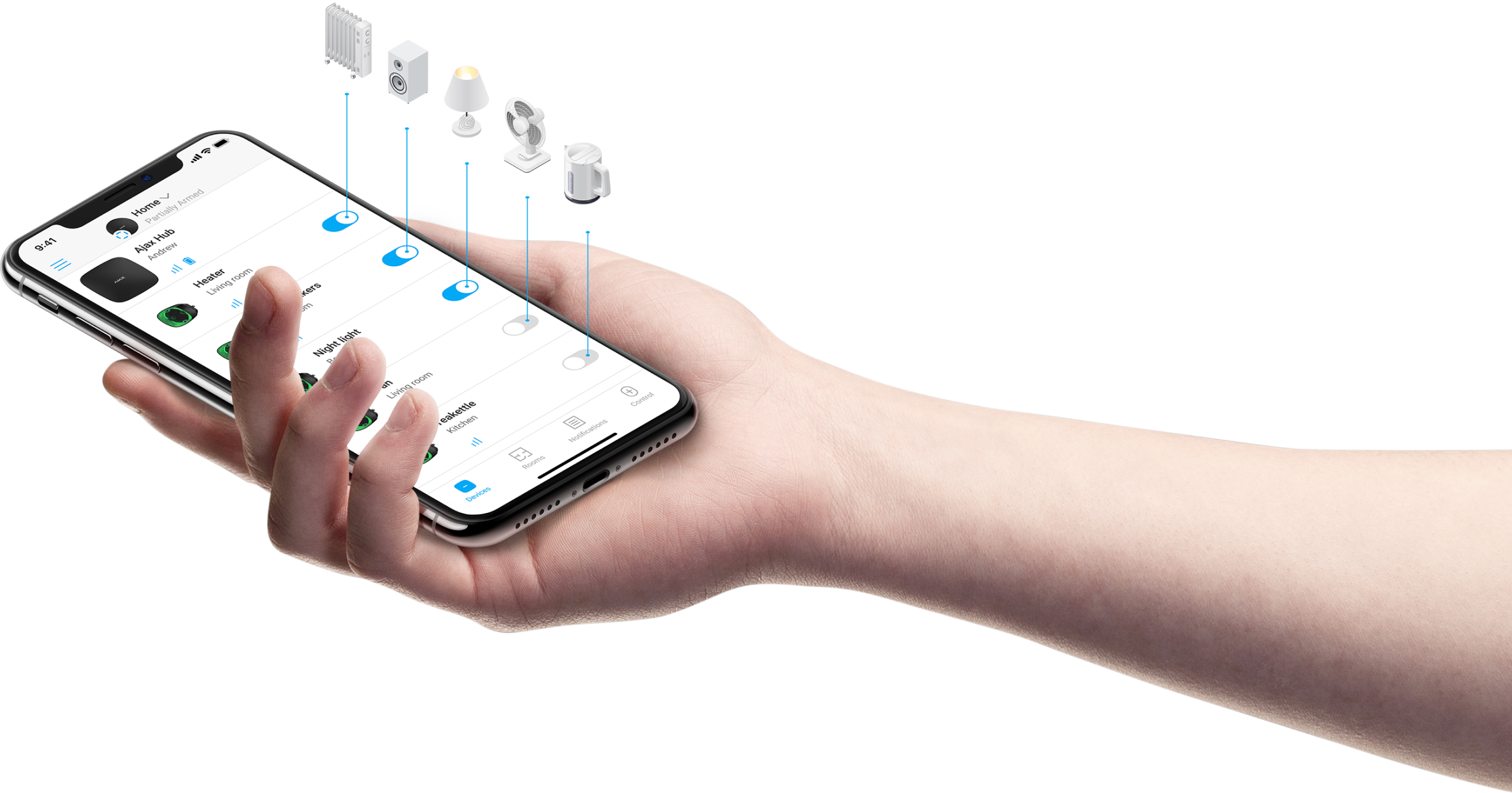 Розумні розетки і реле від Ajax