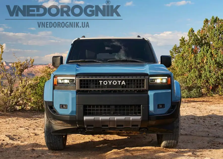 Габариты нового Prado LC250