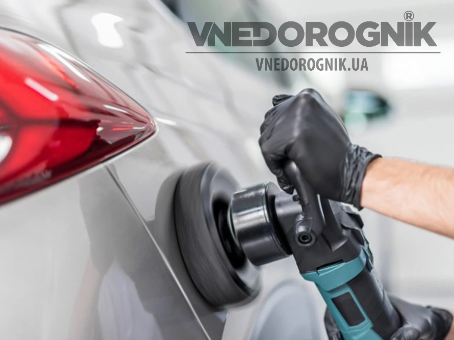 як відполірувати подряпину на машині