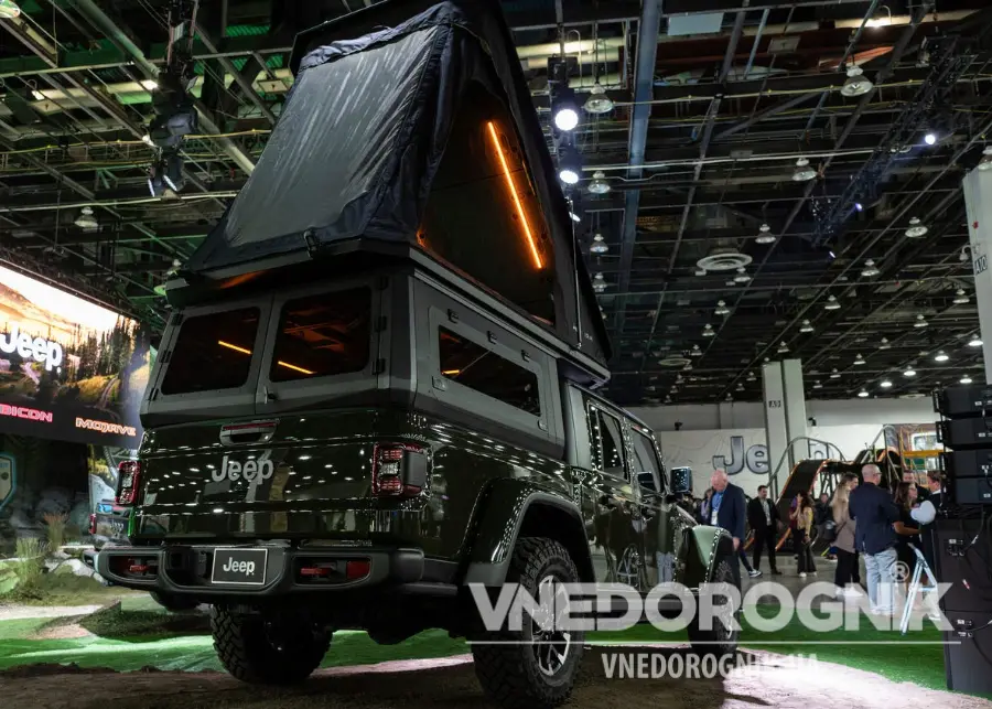 Кунг-кемпер для нового Jeep Gladiator купити в Україні ціна