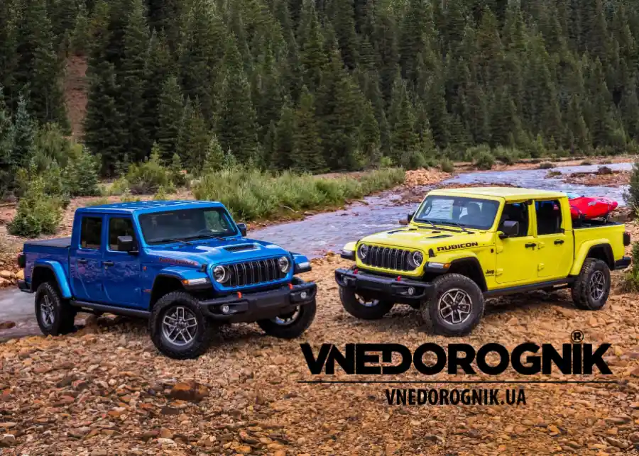 Нові версії Jeep Gladiator 2024 року новий купити кунг в Україні