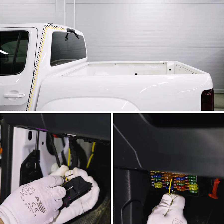 Как подключить электрику кунга