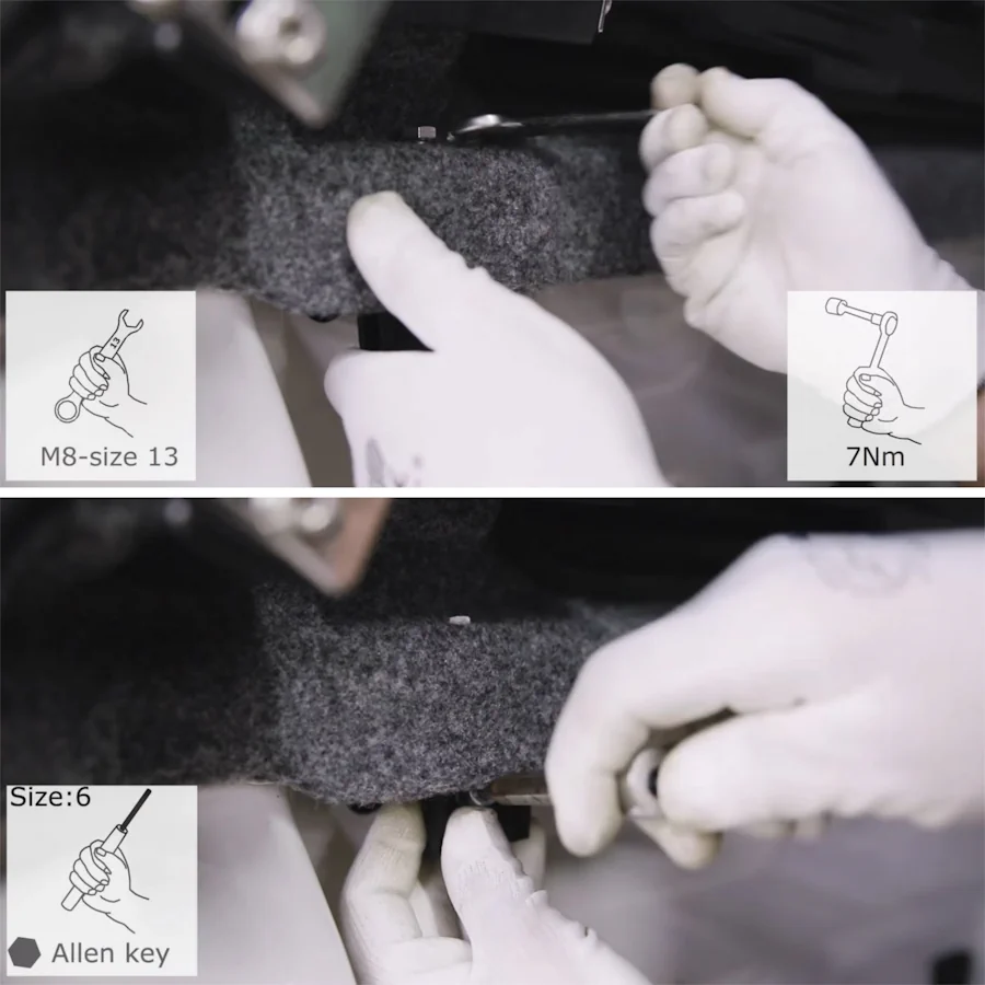 Как затягивать струбцины на кунге 