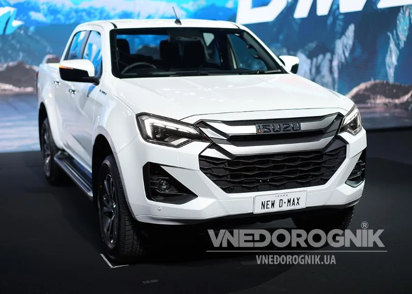 Новий D-Max 2024 купити посилені запчастини ціна україна